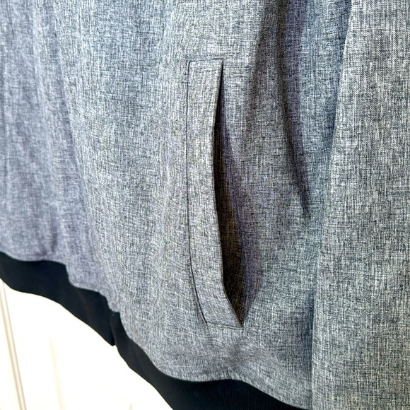 NWT Dockers Men’s Gray Bomber Jacket With Fleece Lining Size XL - Picture 4 of 13